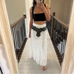 ZARA MAXI SKIRT BLOGGER FAV